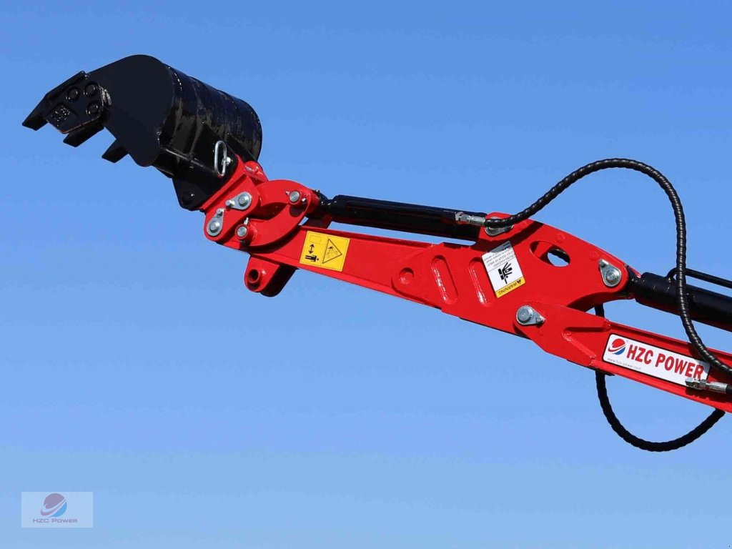 Minibagger a típus HZC Power DKB881 Minibagger mit verstellbarem Fahrwerk und Schwenkarm, Neumaschine ekkor: Krefeld (Kép 14)
