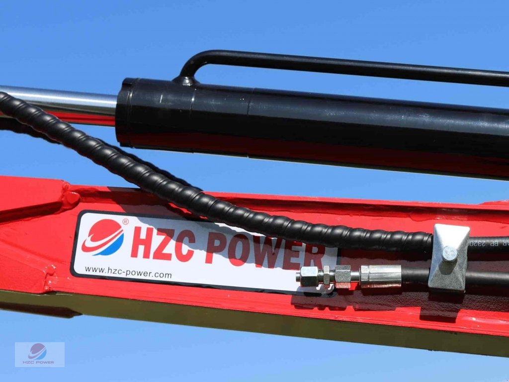 Minibagger typu HZC Power DKB881 Minibagger mit verstellbarem Fahrwerk und Schwenkarm, Neumaschine v Krefeld (Obrázek 4)