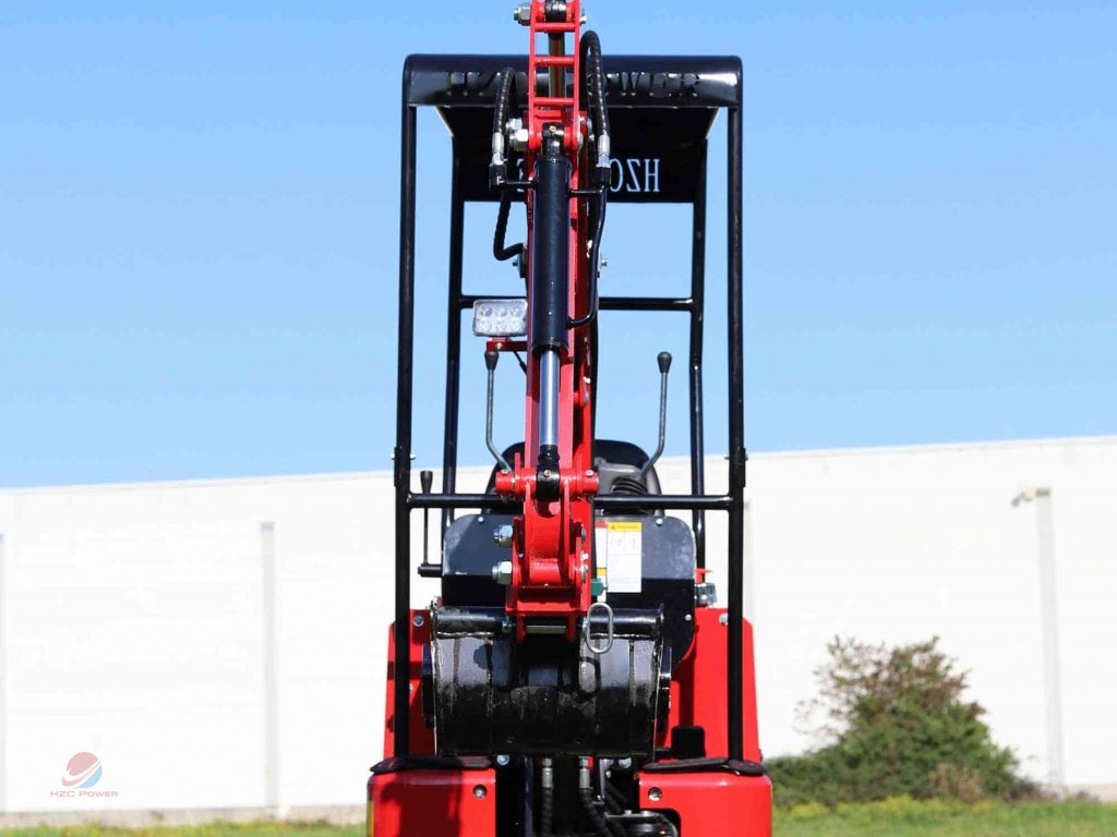 Minibagger typu HZC Power DKB881 Minibagger mit verstellbarem Fahrwerk und Schwenkarm, Neumaschine v Krefeld (Obrázek 10)