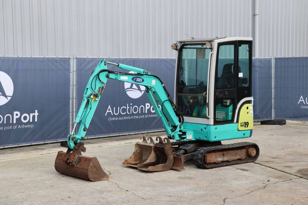 Minibagger typu IHI 19UXT, Gebrauchtmaschine w Antwerpen (Zdjęcie 10)