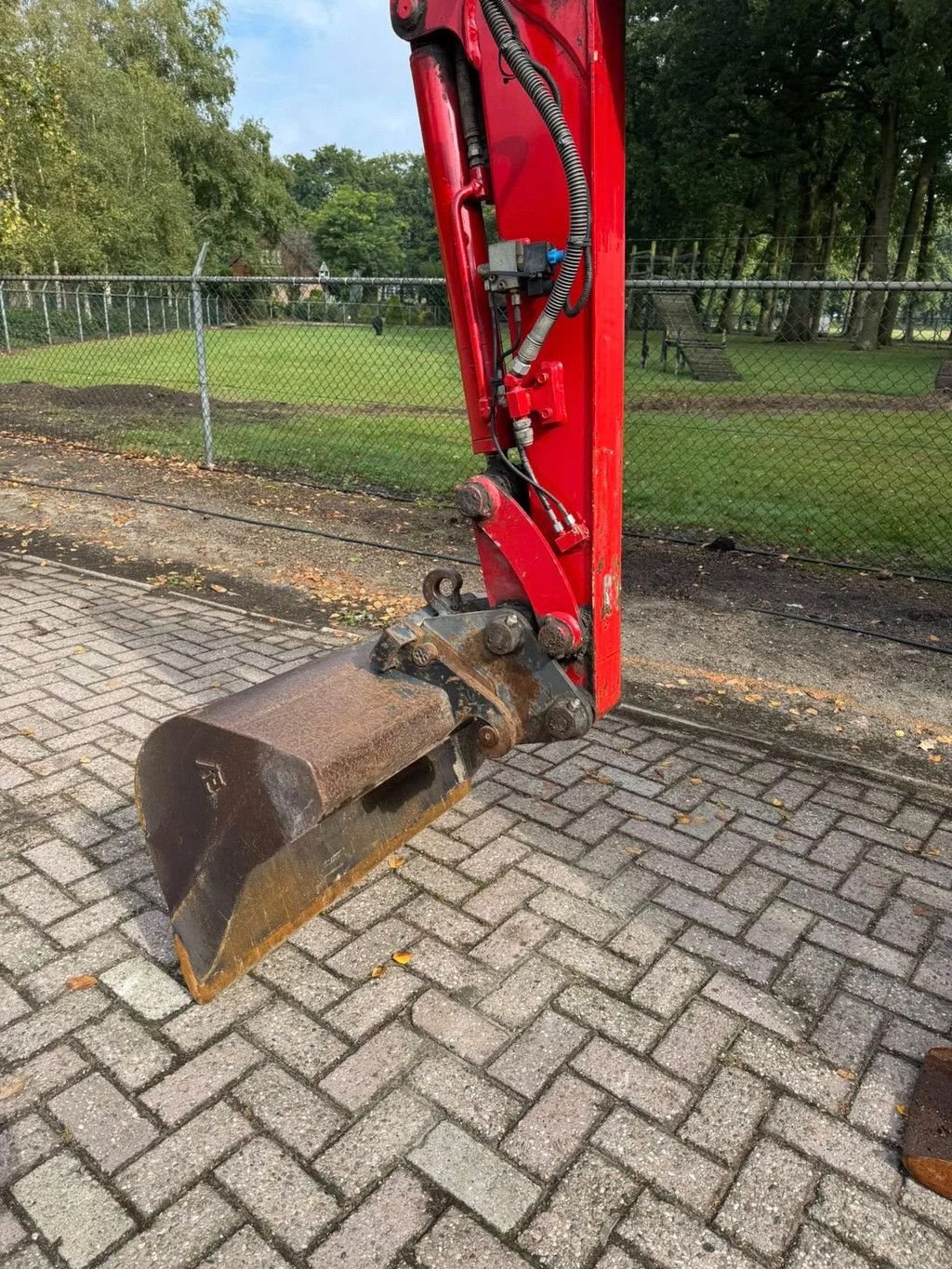 Minibagger des Typs IHI NX30-2 Binnendraaier minigraver, Gebrauchtmaschine in Harskamp (Bild 9)