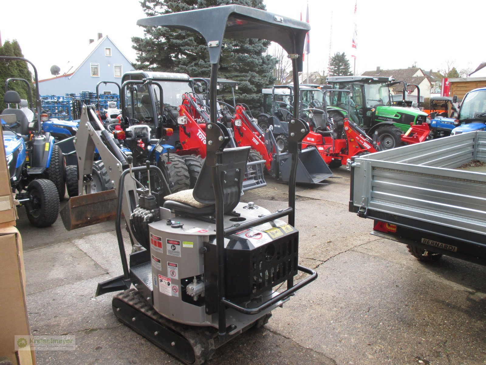 Minibagger του τύπου Jansen MB-1500 Vorführgerät nur 9 Bh, Gebrauchtmaschine σε Feuchtwangen (Φωτογραφία 3)