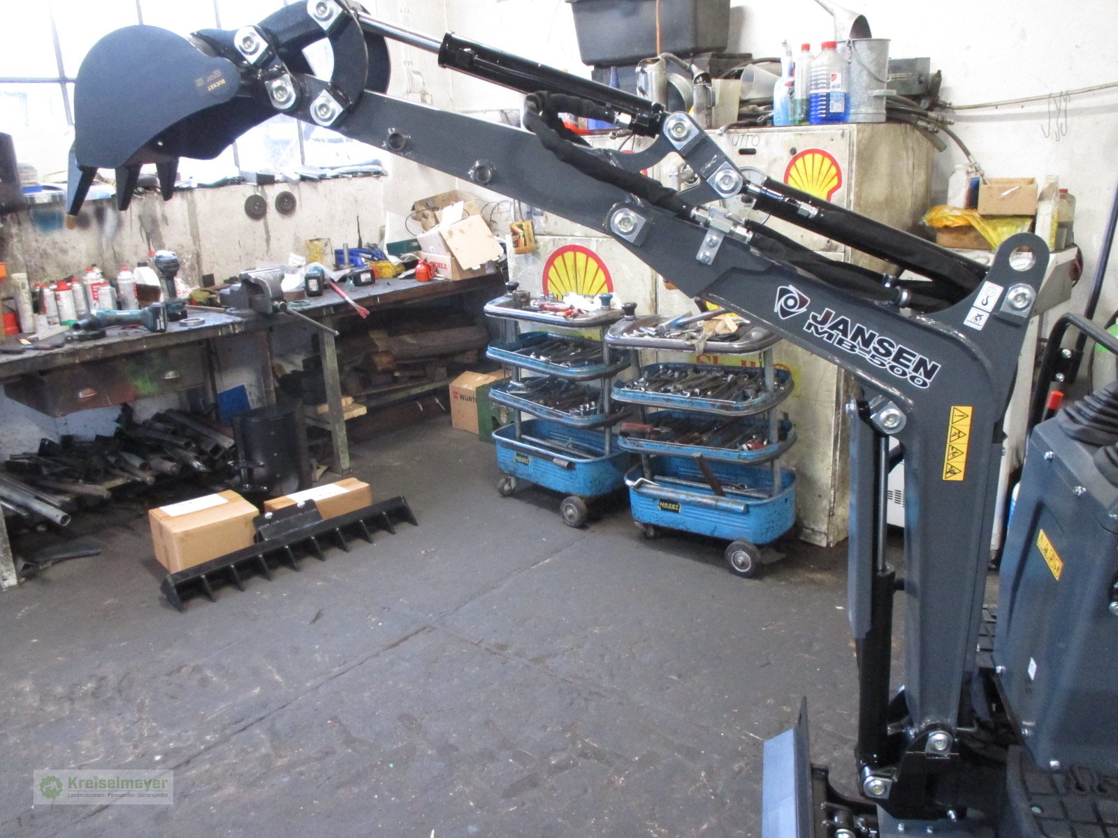 Minibagger des Typs Jansen MB-500 mit Schaufelpaket sofort verfügbar, Neumaschine in Feuchtwangen (Bild 7)