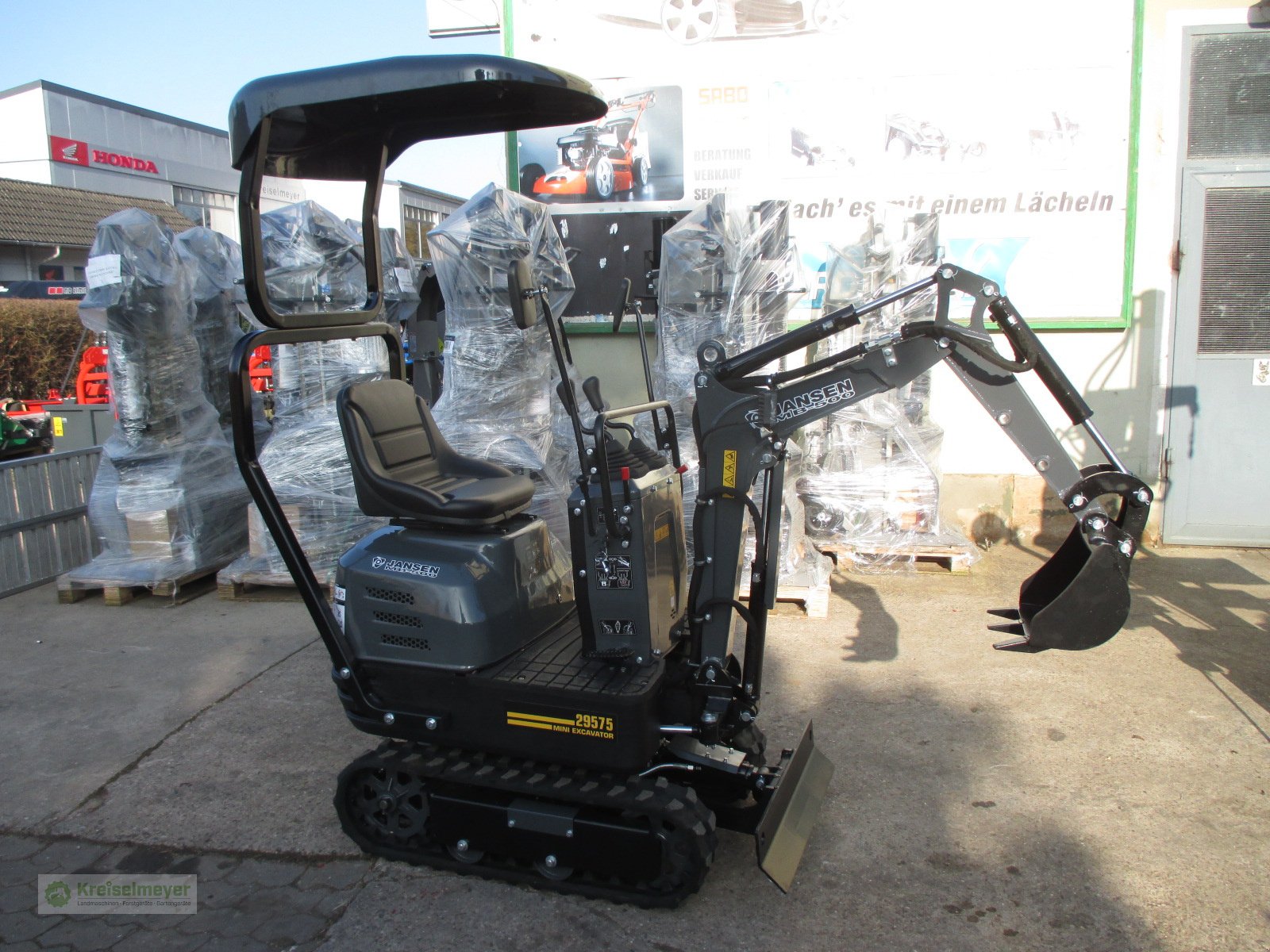 Minibagger des Typs Jansen MB-500 mit Schaufelpaket sofort verfügbar, Neumaschine in Feuchtwangen (Bild 9)
