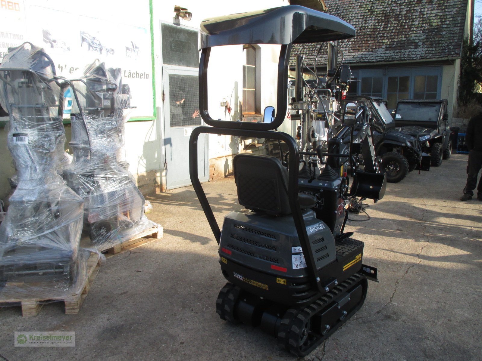 Minibagger des Typs Jansen MB-500 mit Schaufelpaket sofort verfügbar, Neumaschine in Feuchtwangen (Bild 10)