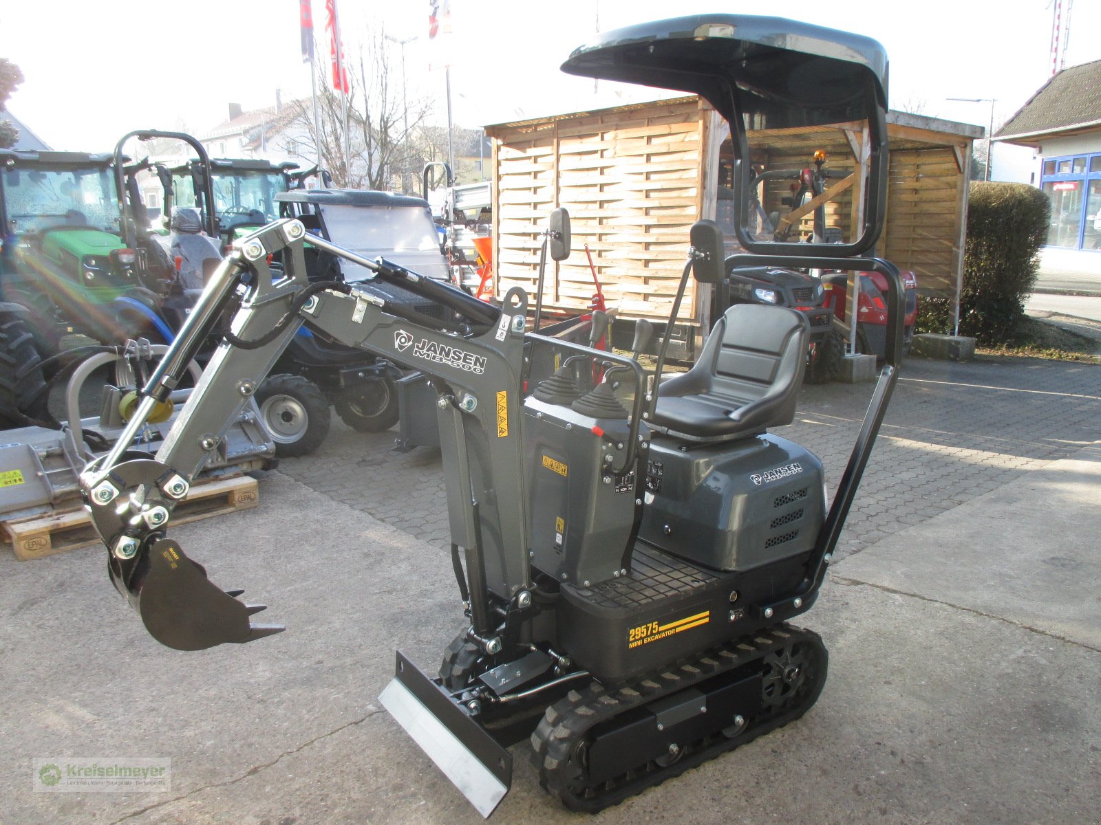 Minibagger des Typs Jansen MB-500 mit Schaufelpaket sofort verfügbar, Neumaschine in Feuchtwangen (Bild 11)
