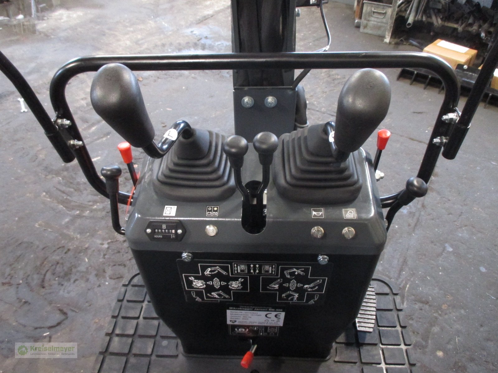 Minibagger des Typs Jansen MB-500 mit Schaufelpaket, Neumaschine in Feuchtwangen (Bild 5)