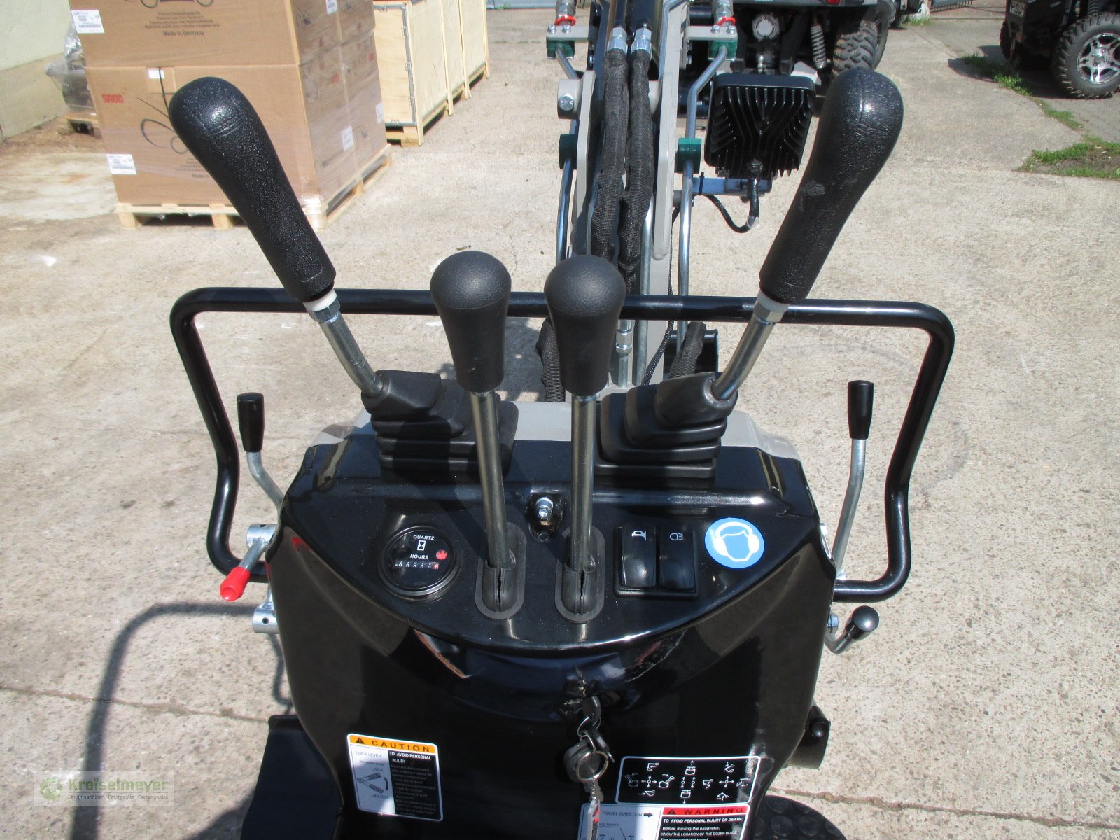 Minibagger Türe ait Jansen MB-800 NEU mit Schaufelpaket, Neumaschine içinde Feuchtwangen (resim 13)