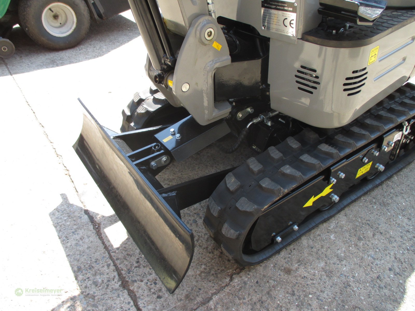 Minibagger Türe ait Jansen MB-800 NEU mit Schaufelpaket, Neumaschine içinde Feuchtwangen (resim 14)