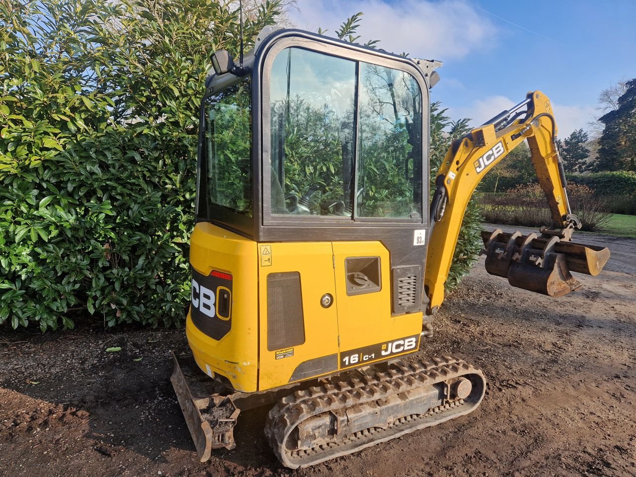 Minibagger типа JCB 16, Gebrauchtmaschine в Oirschot (Фотография 2)