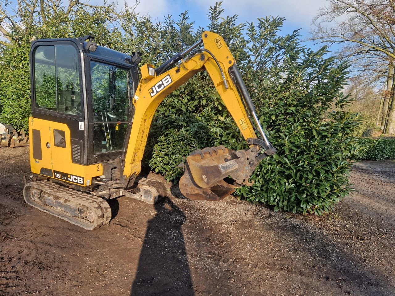 Minibagger des Typs JCB 16, Gebrauchtmaschine in Oirschot (Bild 2)