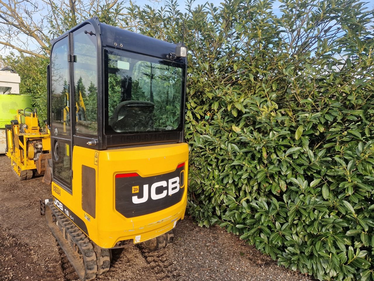 Minibagger des Typs JCB 16, Gebrauchtmaschine in Oirschot (Bild 3)