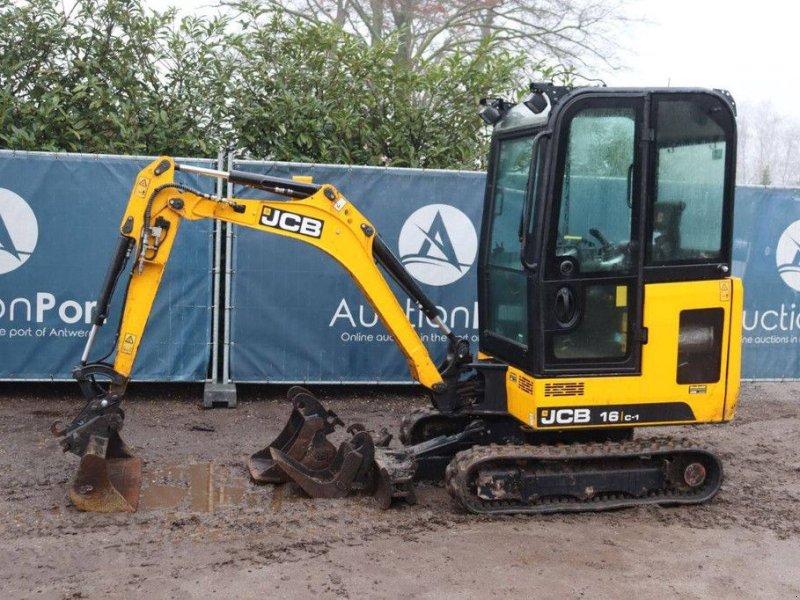 Minibagger typu JCB 16C-1 T3, Gebrauchtmaschine v Antwerpen (Obrázek 1)