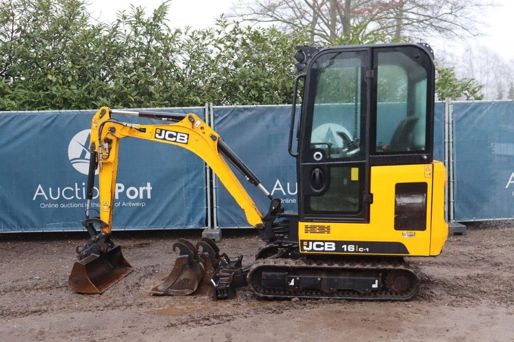 Minibagger типа JCB 16C-1 T3, Gebrauchtmaschine в Antwerpen (Фотография 2)