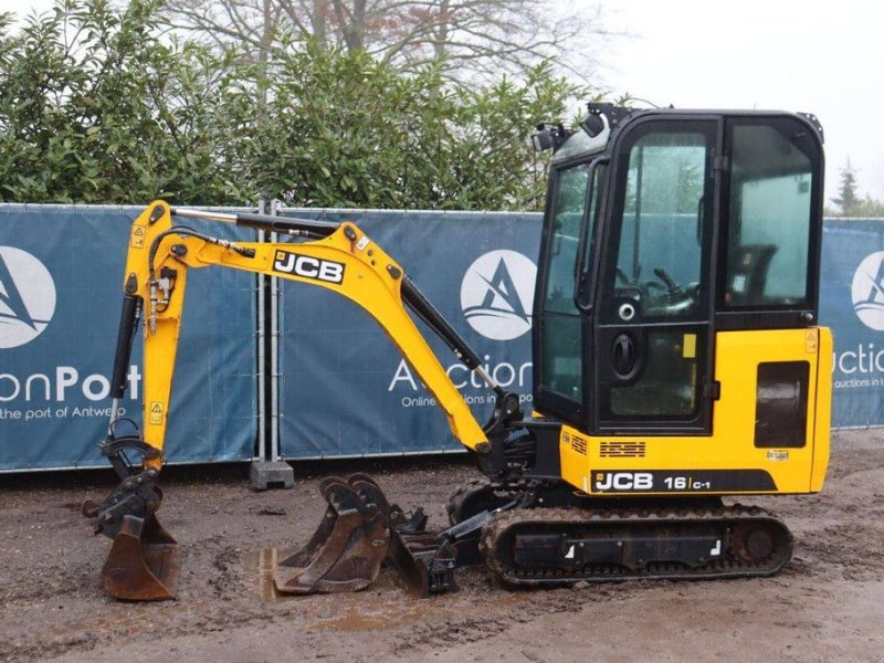 Minibagger typu JCB 16C-1 T3, Gebrauchtmaschine v Antwerpen (Obrázek 1)