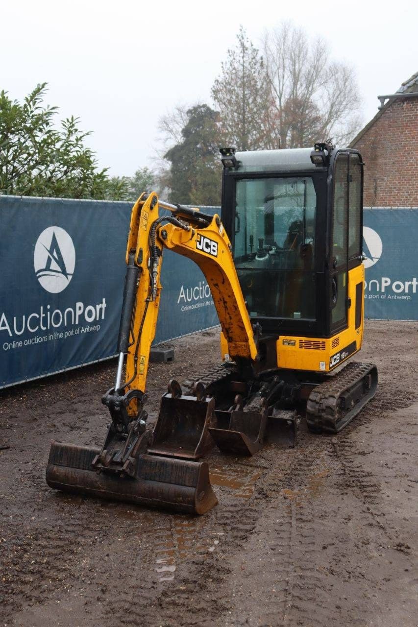Minibagger типа JCB 16C-1 T3, Gebrauchtmaschine в Antwerpen (Фотография 10)