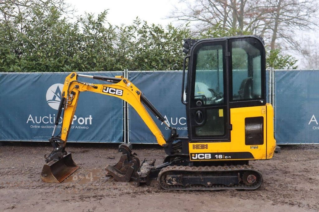 Minibagger typu JCB 16C-1 T3, Gebrauchtmaschine v Antwerpen (Obrázok 2)