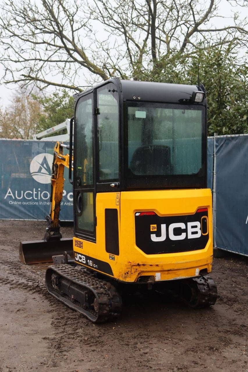 Minibagger typu JCB 16C-1 T3, Gebrauchtmaschine v Antwerpen (Obrázok 4)