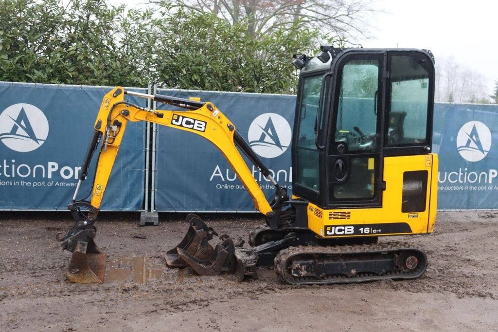 Minibagger typu JCB 16C-1 T3, Gebrauchtmaschine v Antwerpen (Obrázok 1)