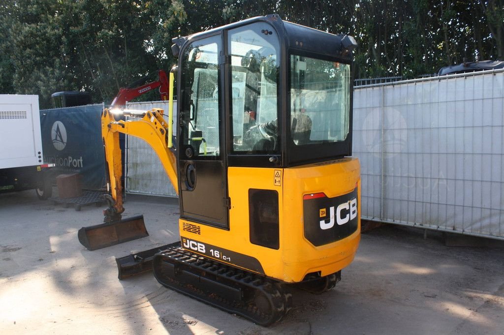 Minibagger tip JCB 16C-1 T3, Gebrauchtmaschine in Antwerpen (Poză 3)