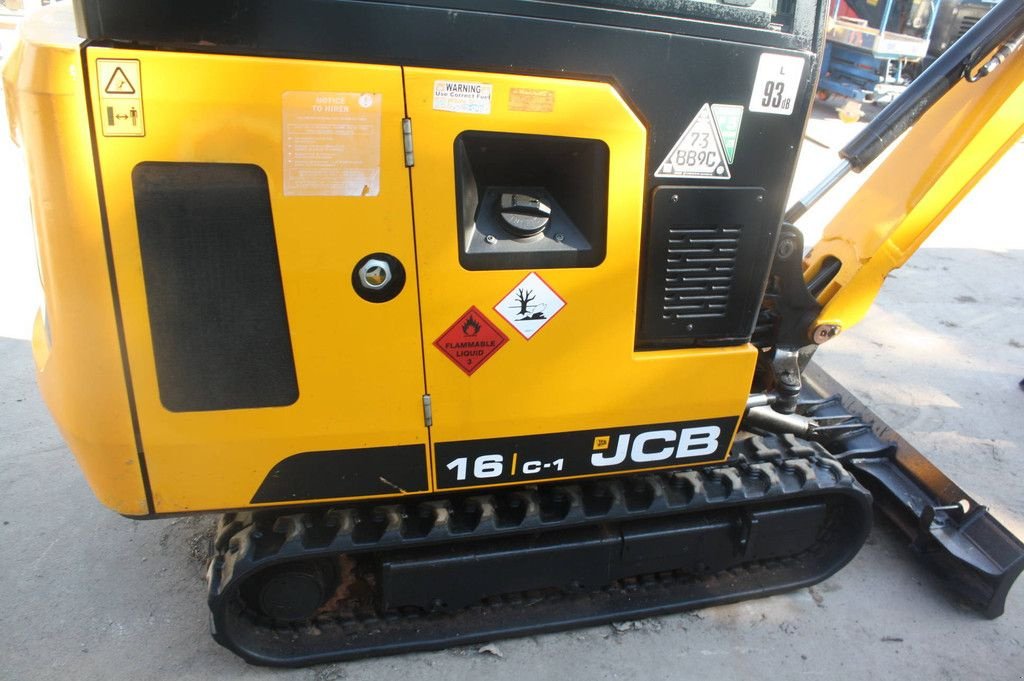 Minibagger tip JCB 16C-1 T3, Gebrauchtmaschine in Antwerpen (Poză 5)