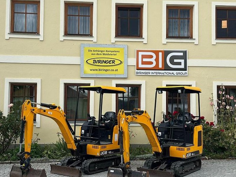 Minibagger des Typs JCB 16C-1, Gebrauchtmaschine in Göpfritz an der Wild (Bild 1)