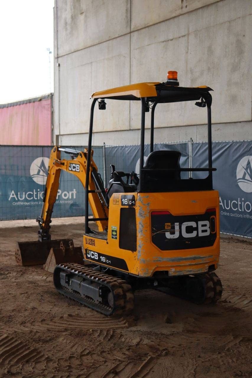 Minibagger του τύπου JCB 16C-1, Gebrauchtmaschine σε Antwerpen (Φωτογραφία 4)