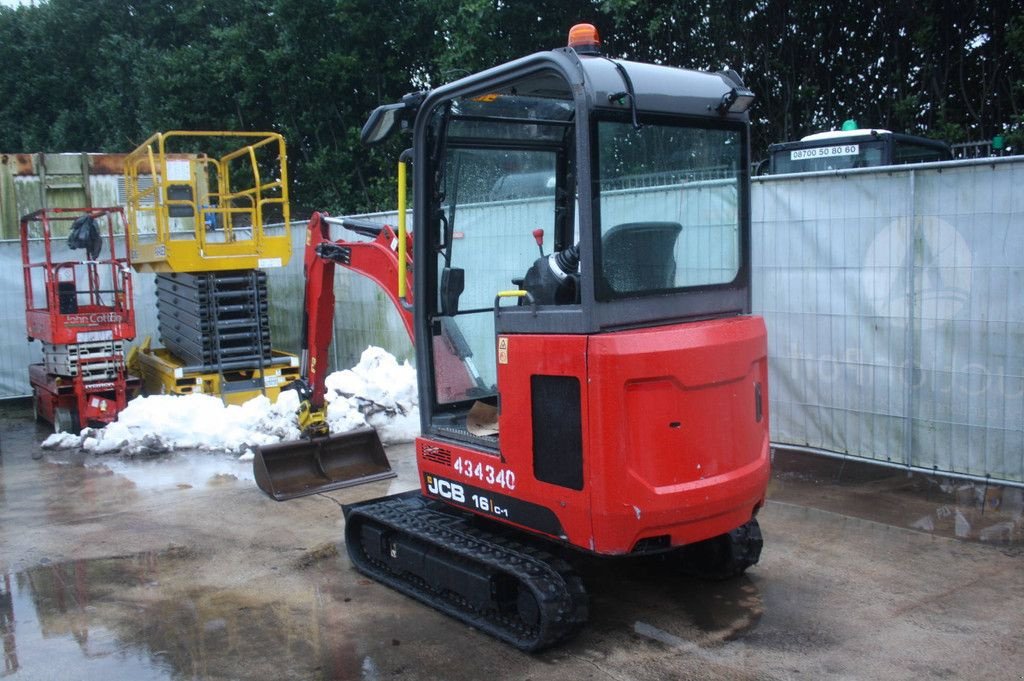 Minibagger typu JCB 16C-1, Gebrauchtmaschine w Antwerpen (Zdjęcie 8)