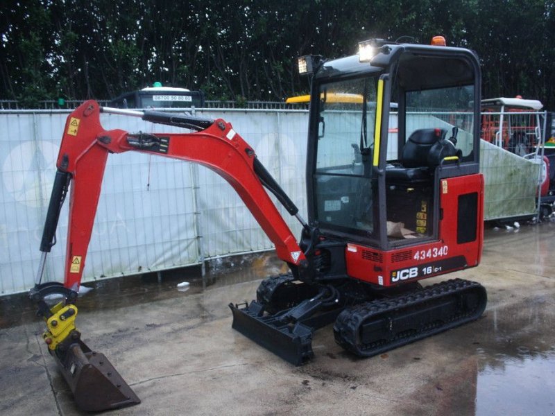 Minibagger typu JCB 16C-1, Gebrauchtmaschine v Antwerpen (Obrázek 1)