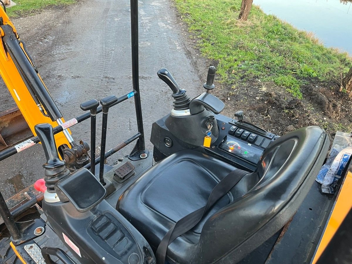 Minibagger del tipo JCB 16C-1, Gebrauchtmaschine en Zoeterwoude (Imagen 8)
