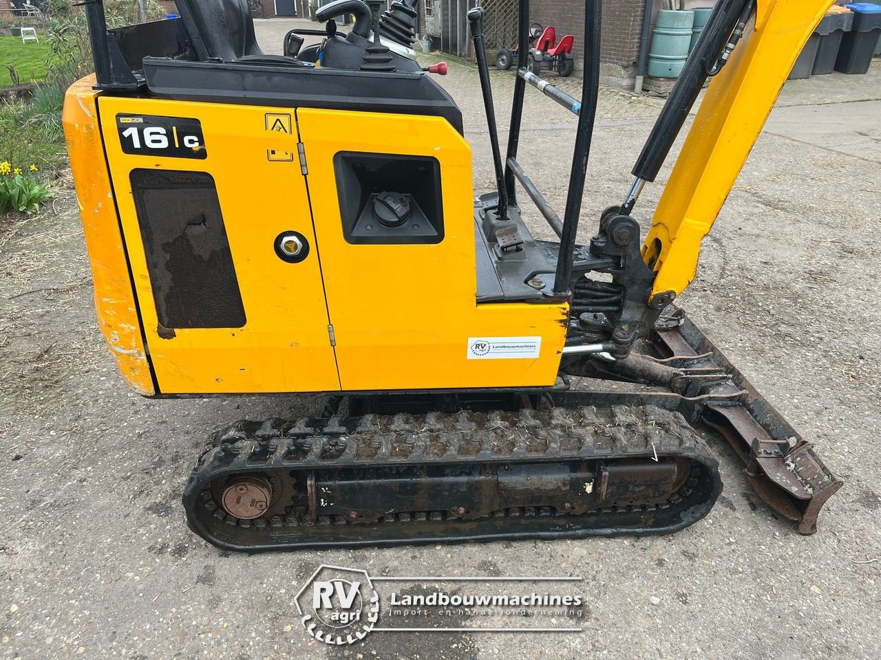 Minibagger vrste JCB 16C-1, Gebrauchtmaschine v Zoeterwoude (Slika 9)