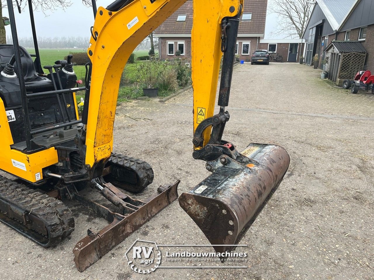Minibagger vrste JCB 16C-1, Gebrauchtmaschine v Zoeterwoude (Slika 10)