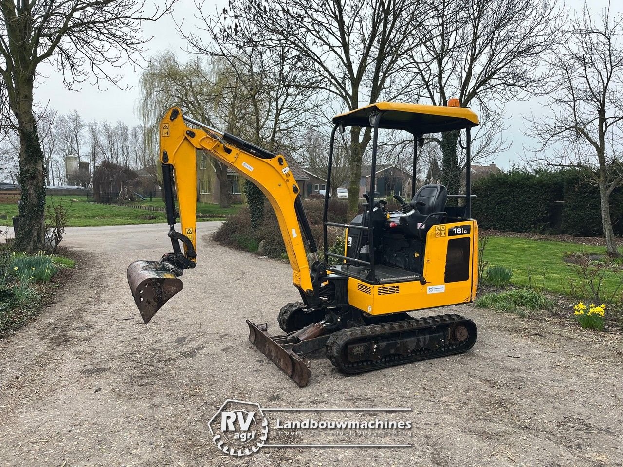 Minibagger vrste JCB 16C-1, Gebrauchtmaschine v Zoeterwoude (Slika 1)