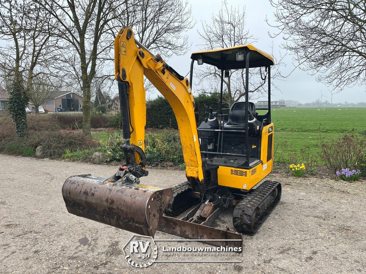 Minibagger vrste JCB 16C-1, Gebrauchtmaschine v Zoeterwoude (Slika 4)