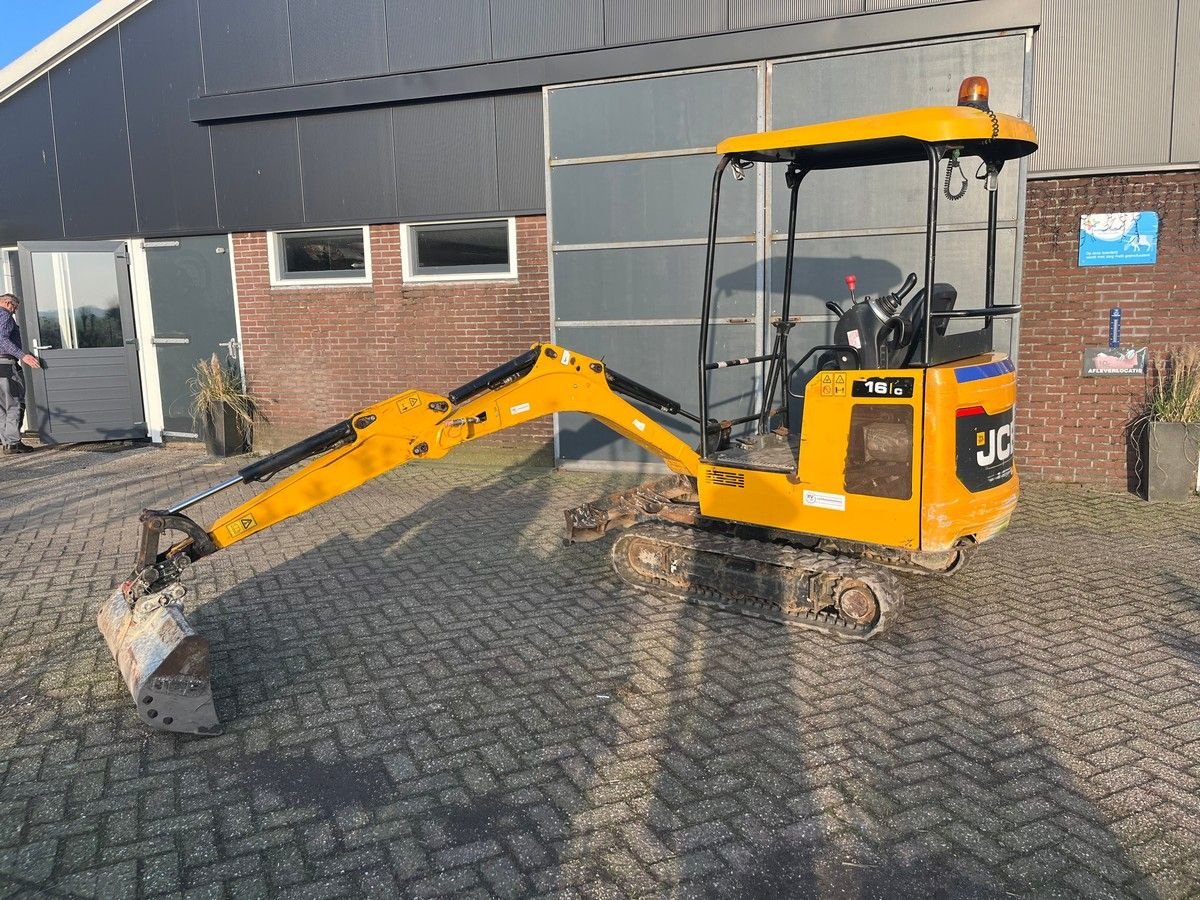 Minibagger типа JCB 16C-1, Gebrauchtmaschine в Zoeterwoude (Фотография 8)