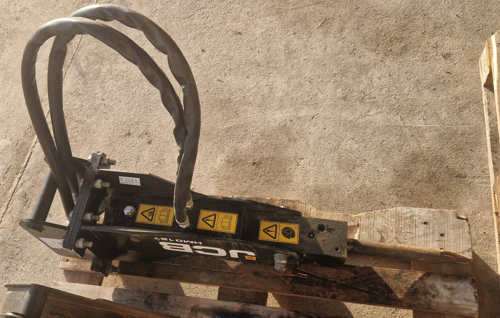 Minibagger Türe ait JCB 19C-1 250h Bj.2023 Abbruchhammer Top Zustand, Gebrauchtmaschine içinde Palling (resim 7)