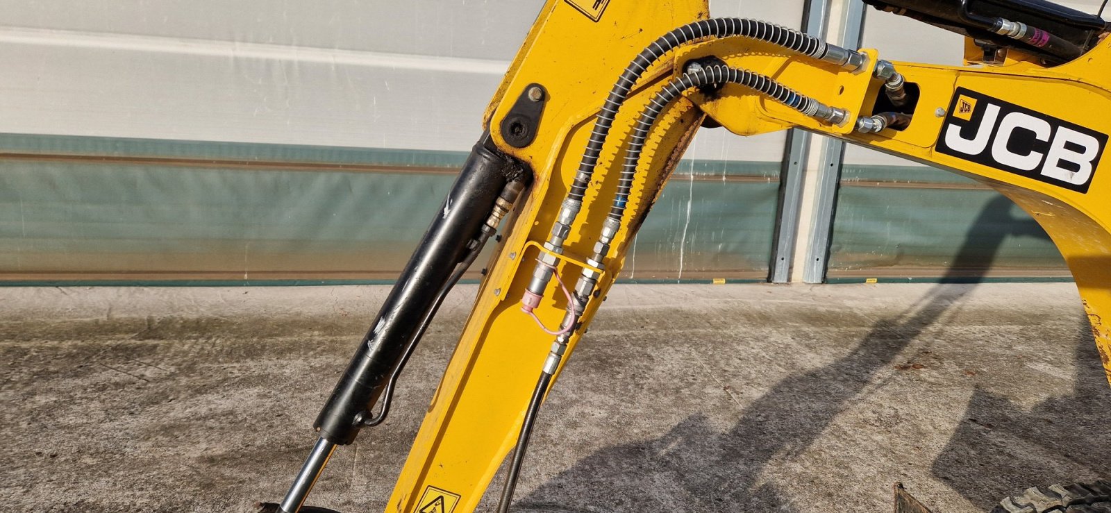 Minibagger Türe ait JCB 19C-1 250h Bj.2023 Abbruchhammer Top Zustand, Gebrauchtmaschine içinde Palling (resim 12)