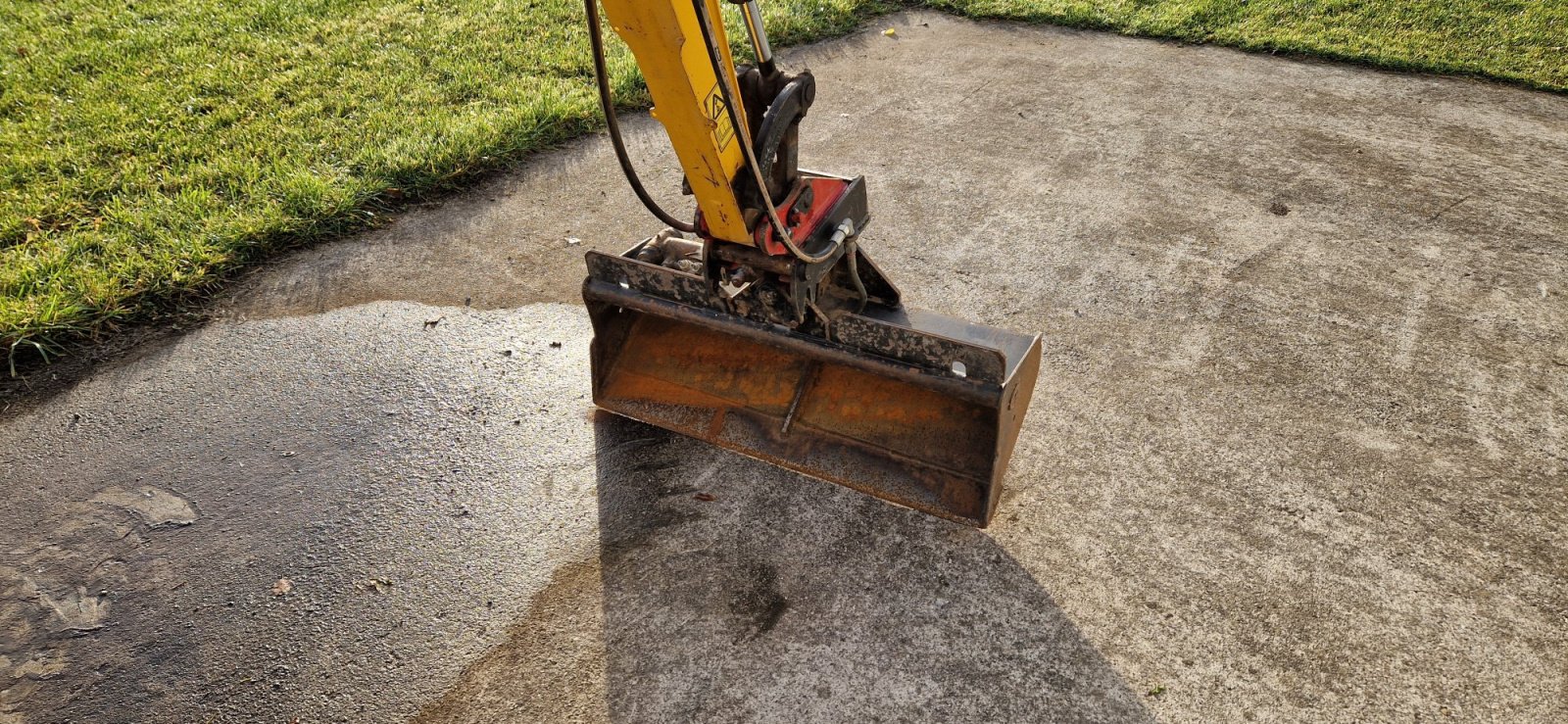 Minibagger Türe ait JCB 19C-1 250h Bj.2023 Abbruchhammer Top Zustand, Gebrauchtmaschine içinde Palling (resim 15)