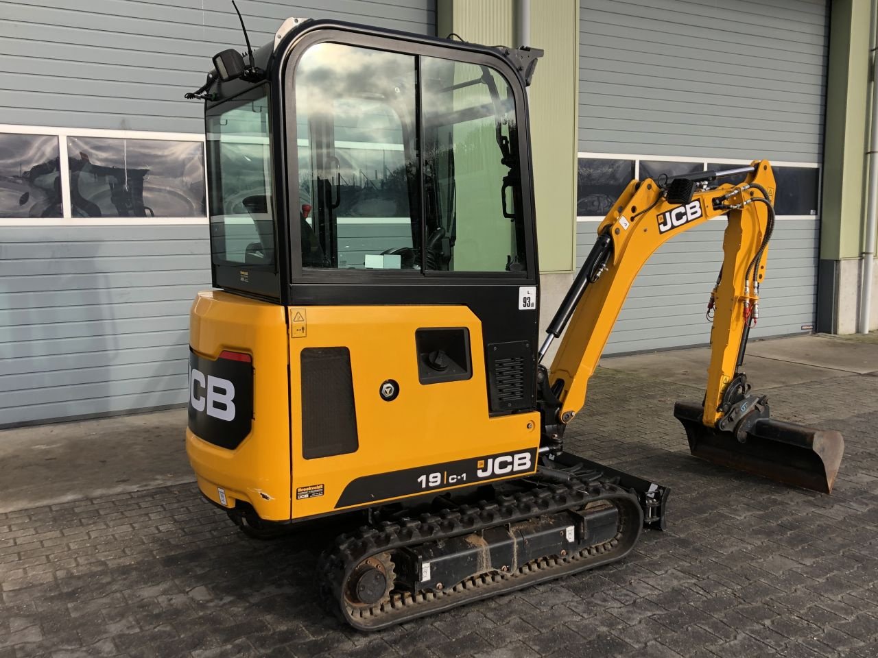 Minibagger a típus JCB 19C-1 PC, Gebrauchtmaschine ekkor: Tynaarlo (Kép 8)