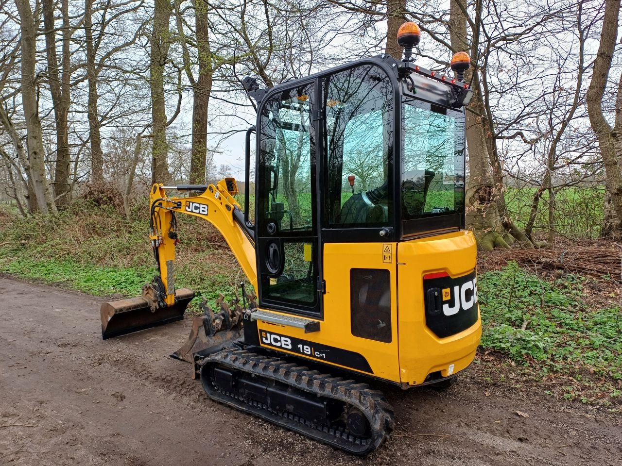 Minibagger типа JCB 19C-1, Gebrauchtmaschine в Terschuur (Фотография 4)