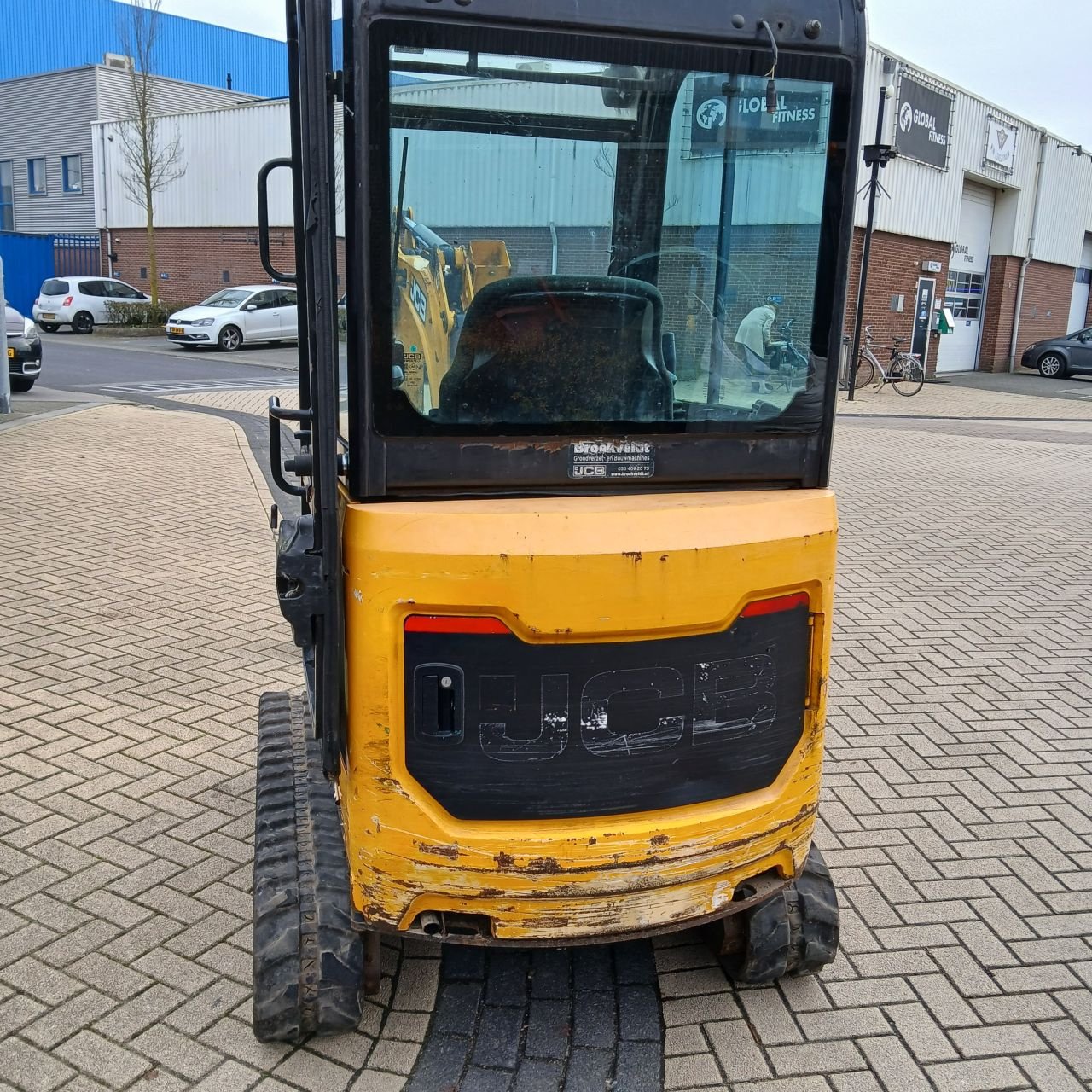 Minibagger del tipo JCB 19C1, Gebrauchtmaschine en Alblasserdam (Imagen 3)