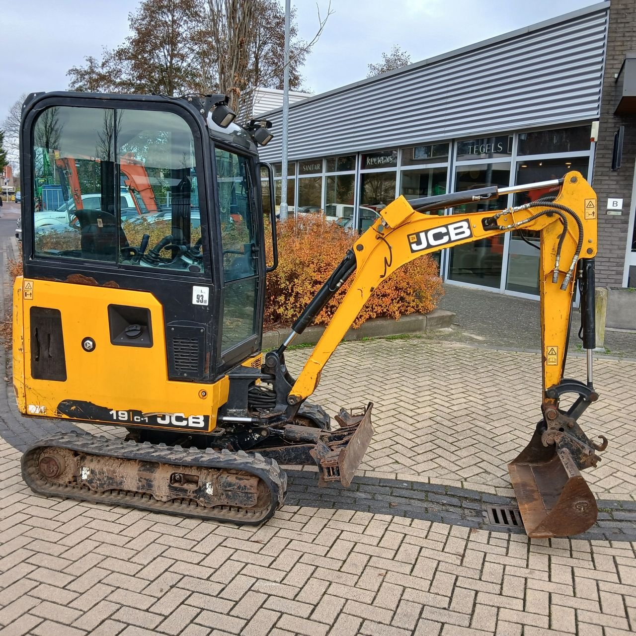 Minibagger del tipo JCB 19C1, Gebrauchtmaschine en Alblasserdam (Imagen 1)