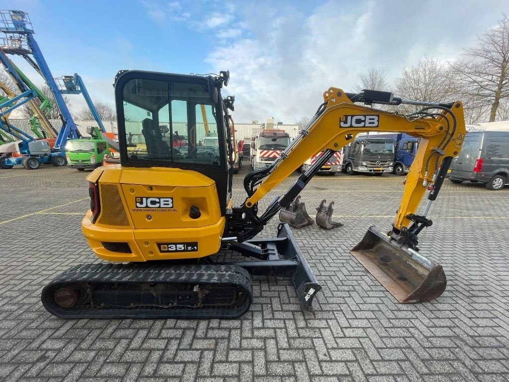Minibagger des Typs JCB 35Z-1, Gebrauchtmaschine in WIJCHEN (Bild 5)
