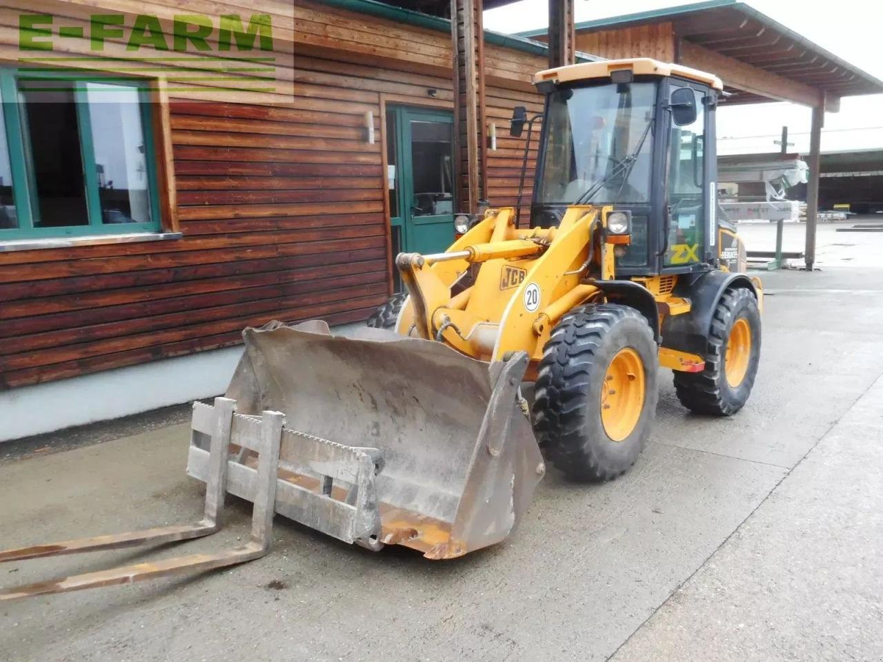 Minibagger a típus JCB 407 ( 5.400kg ) mit schaufel + gabel, Gebrauchtmaschine ekkor: ST. NIKOLAI/DR. (Kép 2)