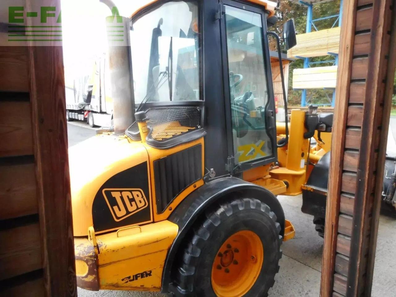 Minibagger a típus JCB 407 ( 5.400kg ) mit schaufel + gabel, Gebrauchtmaschine ekkor: ST. NIKOLAI/DR. (Kép 4)
