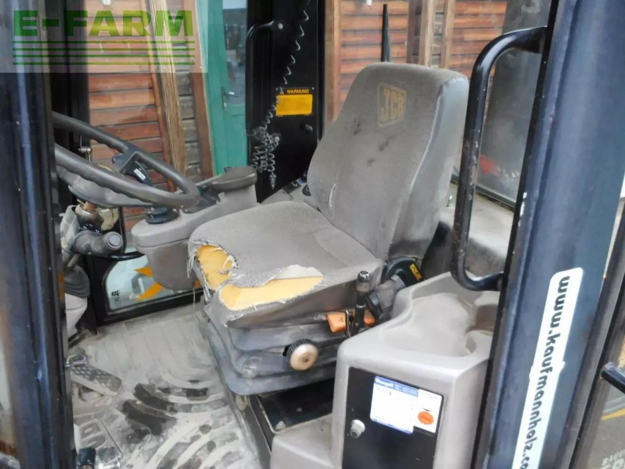 Minibagger a típus JCB 407 ( 5.400kg ) mit schaufel + gabel, Gebrauchtmaschine ekkor: ST. NIKOLAI/DR. (Kép 9)