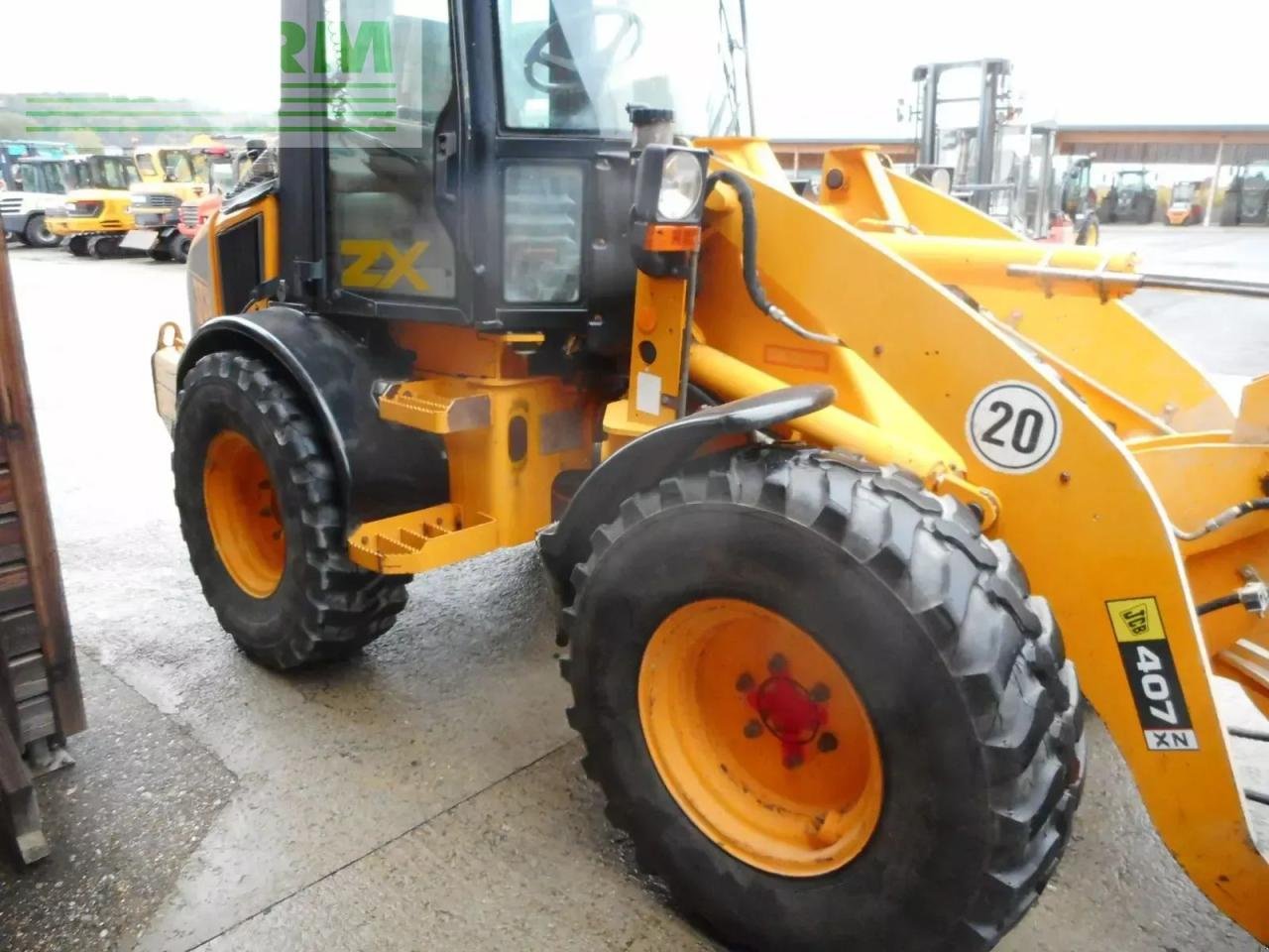 Minibagger a típus JCB 407 ( 5.400kg ) mit schaufel + gabel, Gebrauchtmaschine ekkor: ST. NIKOLAI/DR. (Kép 16)