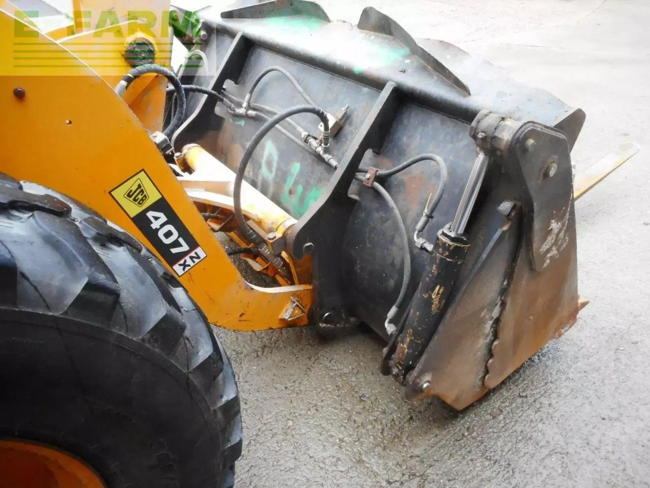 Minibagger a típus JCB 407 ( 5.400kg ) mit schaufel + gabel, Gebrauchtmaschine ekkor: ST. NIKOLAI/DR. (Kép 17)