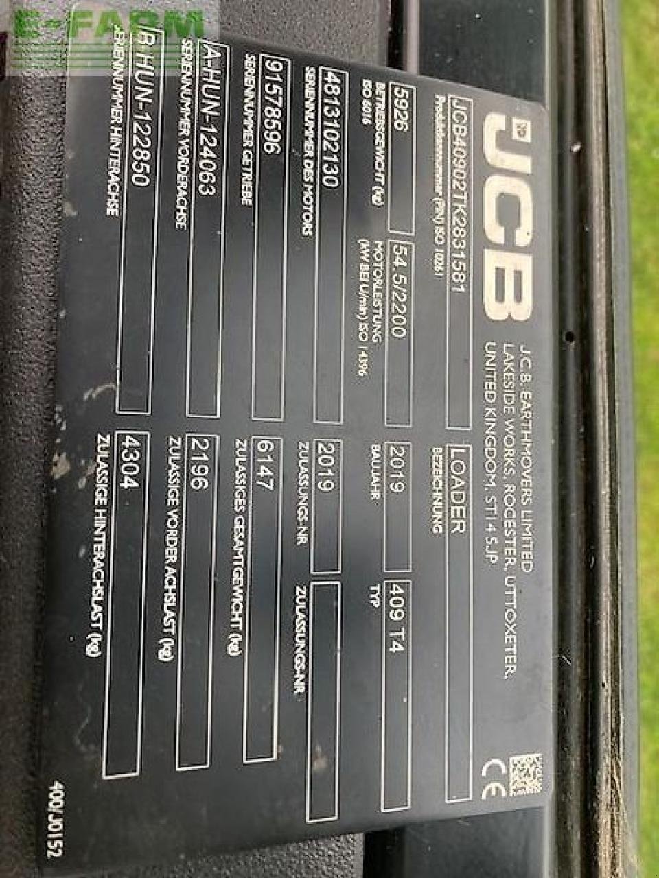 Minibagger des Typs JCB 409, Gebrauchtmaschine in DINKLAGE (Bild 1)