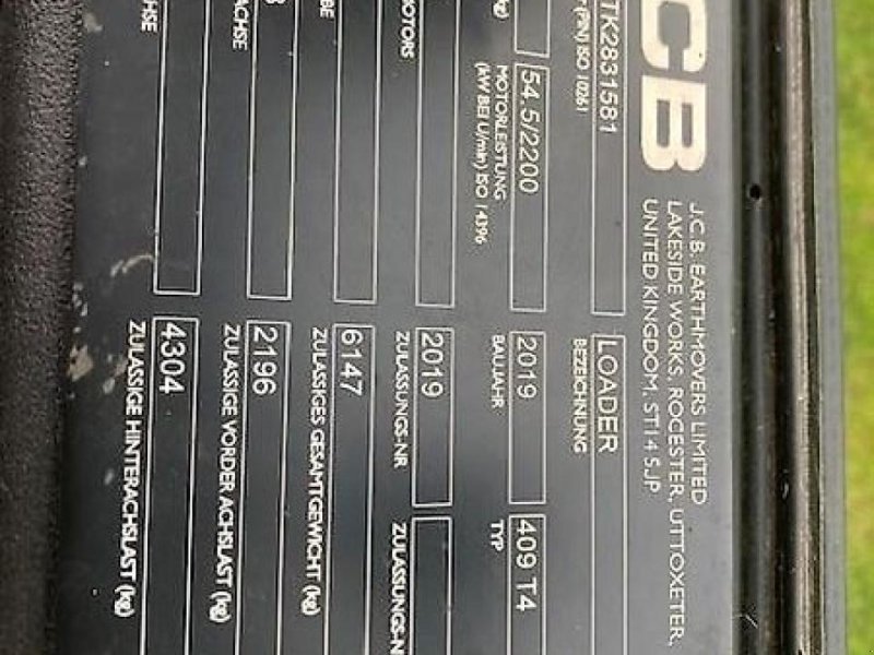 Minibagger a típus JCB 409, Gebrauchtmaschine ekkor: DINKLAGE (Kép 1)